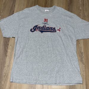 Rare Cleveland Indians chief wahoo collector Cliff Lee 31 baseball jersey shirt